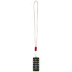 Anser recycled plastic smartphone lanyard with 27W 5-in-1 built-in cable - Image 16