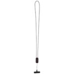 Anser recycled plastic smartphone lanyard with 27W 5-in-1 built-in cable - Image 2
