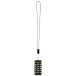 Anser recycled plastic smartphone lanyard with 27W 5-in-1 built-in cable - Image 4