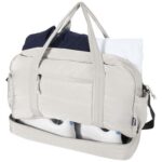 Puffer GRS recycled duffel bag with insulated bottom 30L - Image 6
