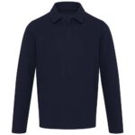 Apollo long sleeve unisex polo - Image 43