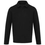 Apollo long sleeve unisex polo - Image 18
